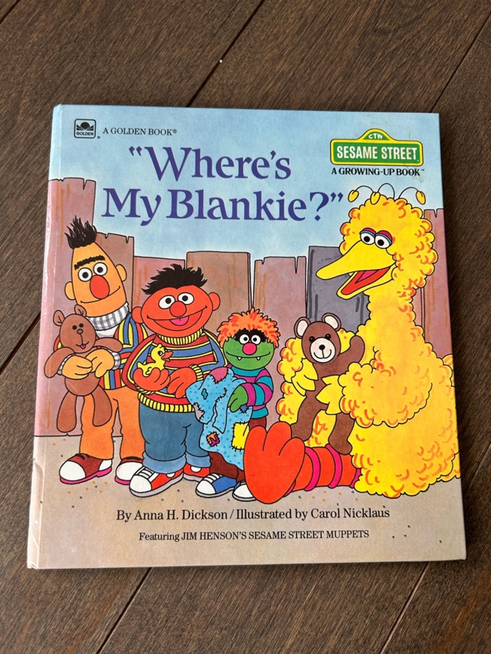 1984‎ Sesame Street children’s book “where’s my blankie?”